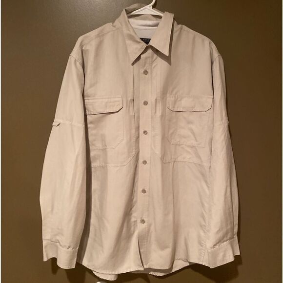Royal Robbins Distant Travelers Long Sleeve Fishing Outdoor Shirt Size Large - Picture 2 of 10